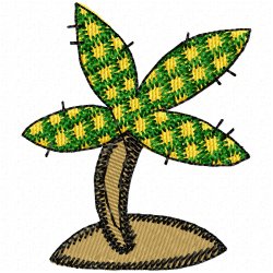 Trees Embroidery Design 8